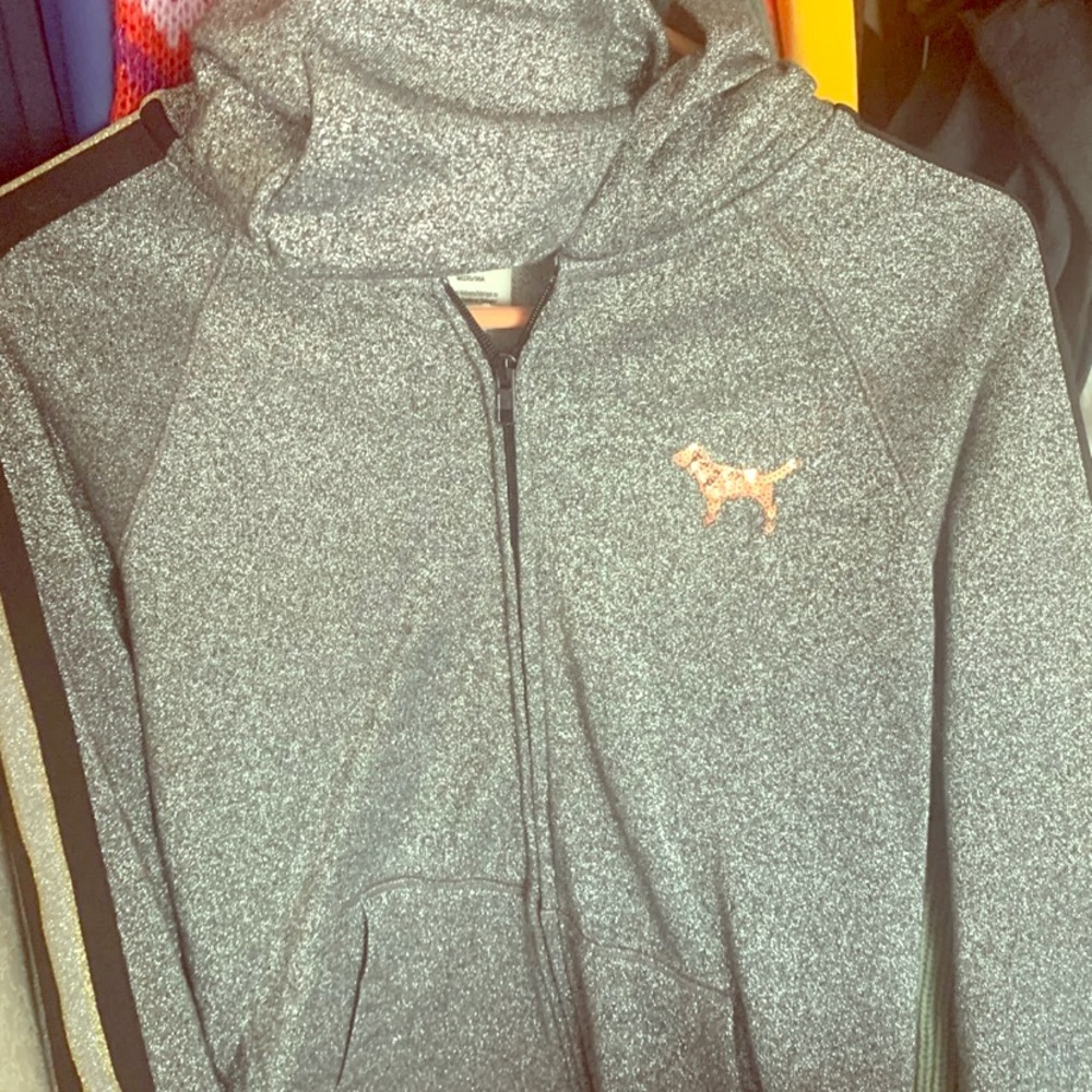 PINK Zip Up Hoodie